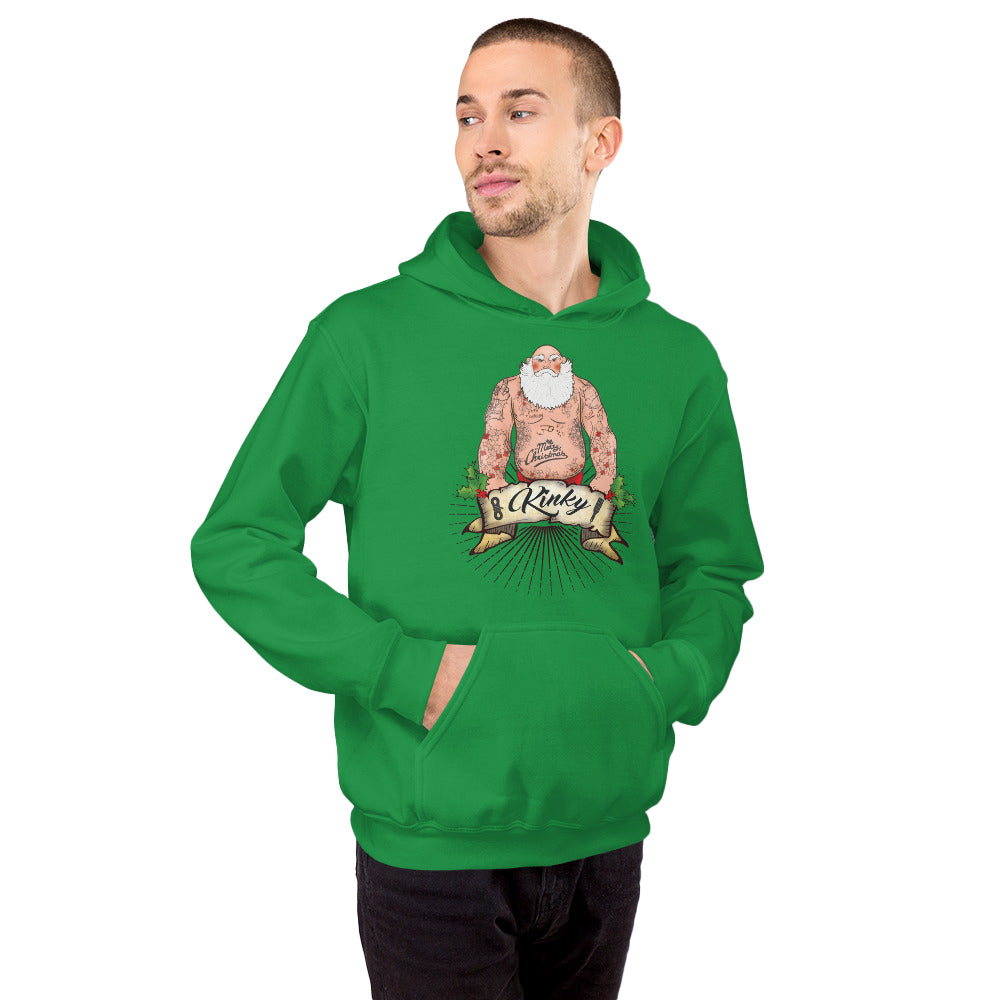 Kinky Santa Hoodie - BackRoomGear