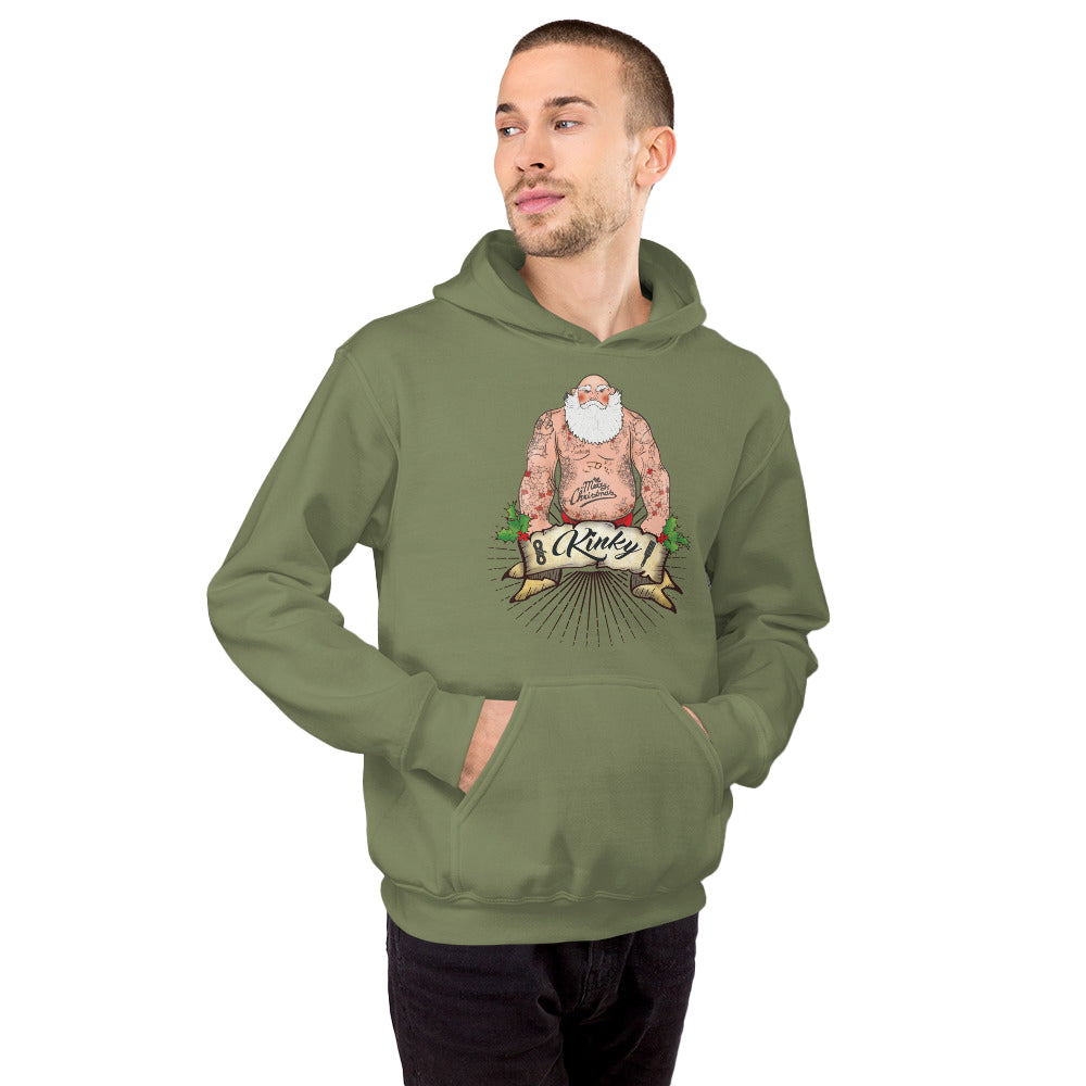 Kinky Santa Hoodie - BackRoomGear
