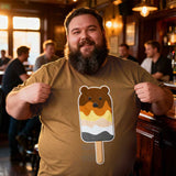 Bear Paddle Pop T-Shirt – Fun Gay Bear Pride Flag Tee