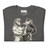 Bears of Backroom Leather & Punk Bear Tee – alternate front view, asphalt t-shirt