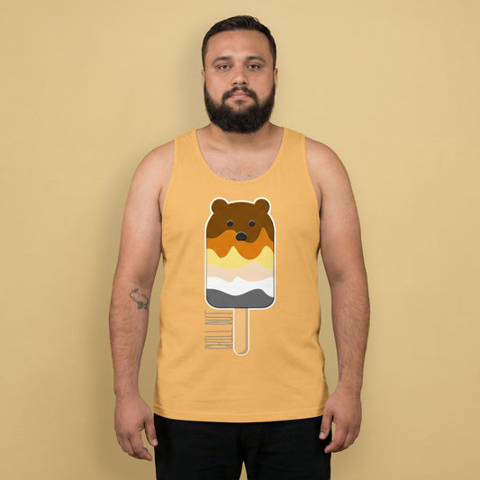 Bear Popsicle Pride Tank LGBTQ+ Gay Bear Pride Tank Top
