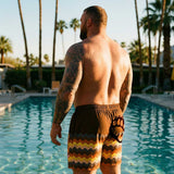 Chill Bear Pride Swim Trunks – Gay Bear Swim Shorts 2XS–6XL