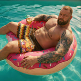 Chill Bear Pride Swim Trunks – Gay Bear Swim Shorts 2XS–6XL