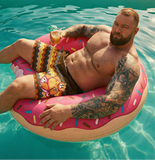 Chill Bear Pride Swim Trunks – Gay Bear Swim Shorts 2XS–6XL