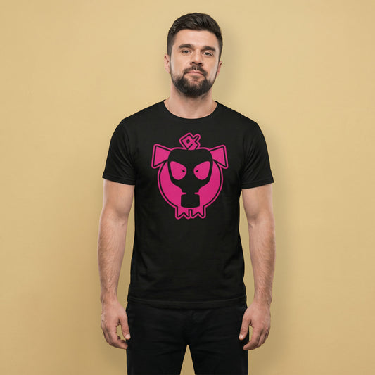 Gas Mask Pig T-Shirt – Rubber Kink Pride LGBTQ+ Tee