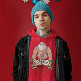 Kinky Santa Clause Christmas Hoodie Funny Holiday Sweatshirt