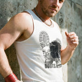 BOOTS Tank Top - Dom Sub Leather Fetish Shirt