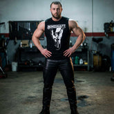 Mineshaft NYC Leather Bar Muscle Tank | Vintage Gay Club Graphic
