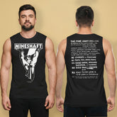 Mineshaft NYC Muscle Tank – Vintage Gay Leather Bar Graphic