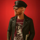 Leather Icon T-Shirt Leather Daddy Design Gay Pride Apparel LGBTQ+ Tee