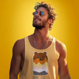 Chill Out Bear Pride Tank LGBTQ+ Gay Bear Pride Tank Top