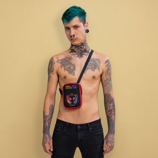 Pride Pig Utility Bag | Festival Crossbody Bag for Pride & Club Nights