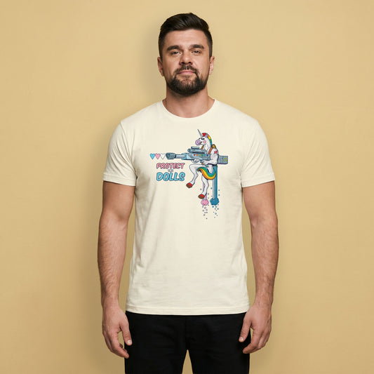 Protect the Dolls T-Shirt – Trans Rights LGBTQ+ Pride Tee