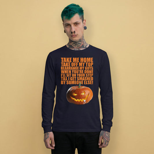 Rearrange My Guts Long Sleeve – Gay Halloween Spooky Tee