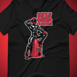 Sexy Rubber Flanders Fetish Shirt | Kinky Latex Rubber Gear