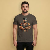 Sir Leather Alpha T-Shirt – Gay Dom Leather Daddy Tee