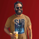 Sir Bear Leather Dom T-Shirt Cheeky Gay Tee