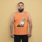 Tropical Island Bear Tank – Gay Bear Pride Summer Top