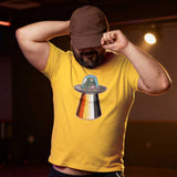 UFO Bear T-Shirt – Gay Leather Pride Tee for Bears