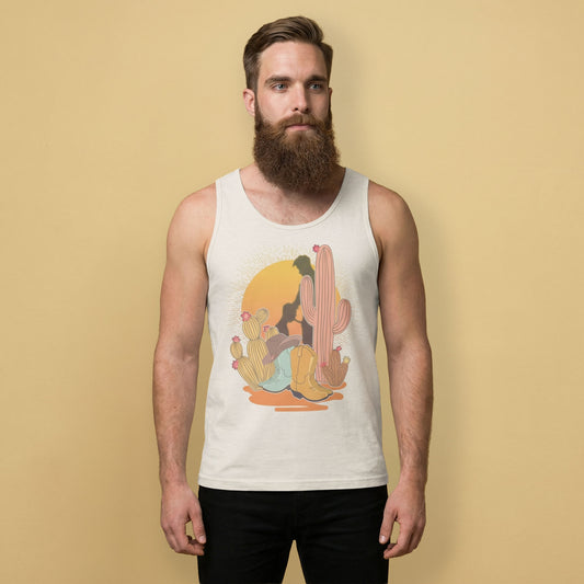 Vintage Brokeback Cowboy Tank – Western Gay Pride Tank Top