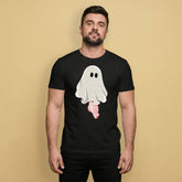 Well Hung Ghost Halloween Shirt Spooky Gay Ghost Tee