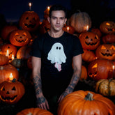 Well Hung Ghost Halloween Shirt Spooky Gay Ghost Tee