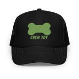 Chew Toy Pup Cap green front - BackRoomGear - your LGBTQI Gay Kink Apparel Store
