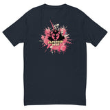 Backroom-Gear Logo Midnight Navy T-Shirt-Flat-Backroom-Gear - your LGBTQI Gay Kink Apparel Store