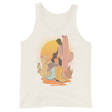 Vintage Brokeback Cowboy Sunset Tank | Western Gay Pride Tank Top
