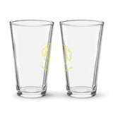 Happy Little Piss Pig Pint Glass – 16oz Watersports Kink