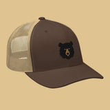 BEAR Cap Brown Left 3/4 - BackRoomGear - your LGBTQI Gay Kink Apparel Store