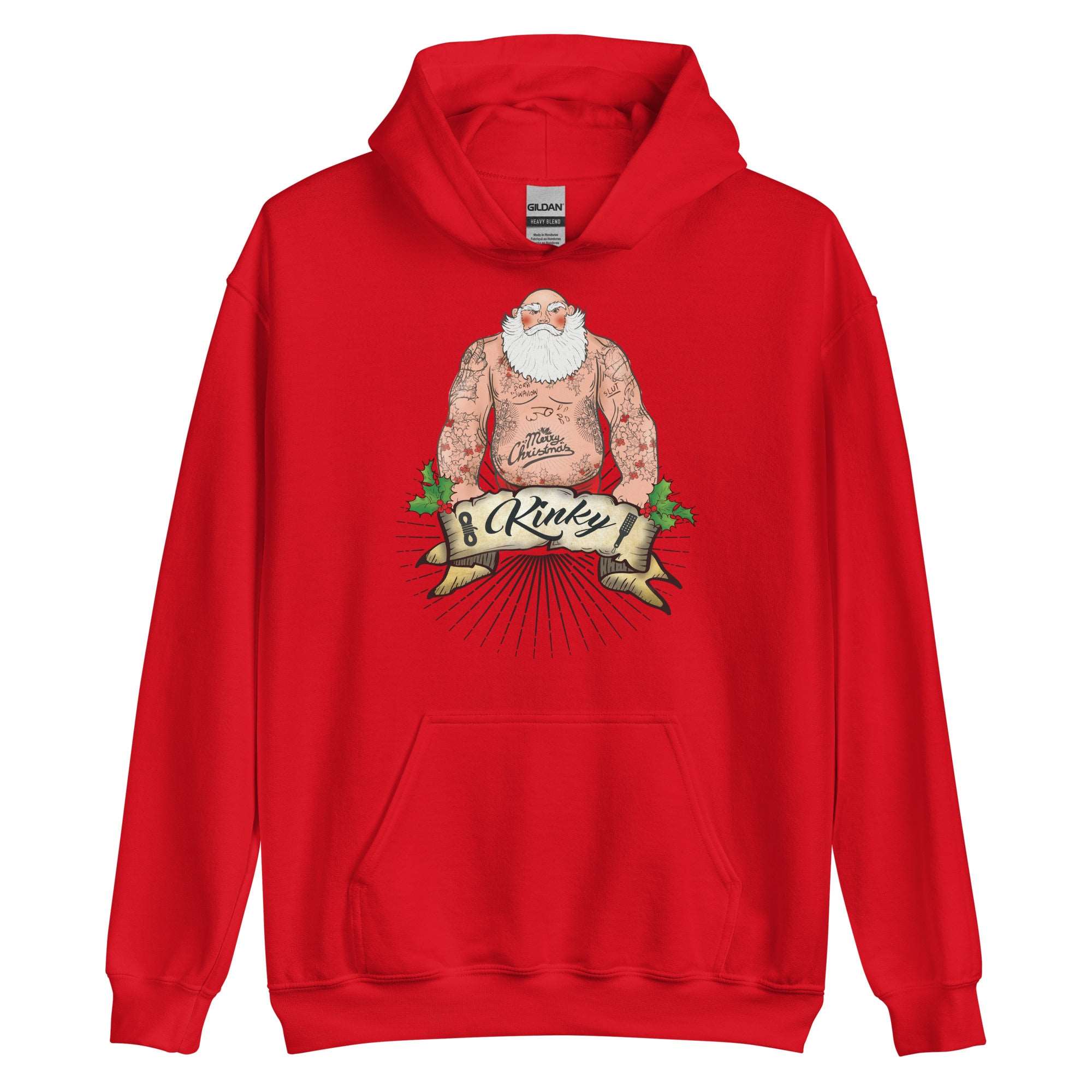 Kinky Santa Hoodie - BackRoomGear