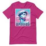 Gagged-Berry pink Flat-Shirt - backroomgear - your LGBTQI Gay Kink Apparel Store