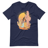 Vintage Brokeback Cowboy Sunset T-Shirt Western Gay Pride Tee