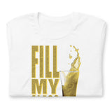 Fill-My-Glass-white shirt Flat folded- backroomgear