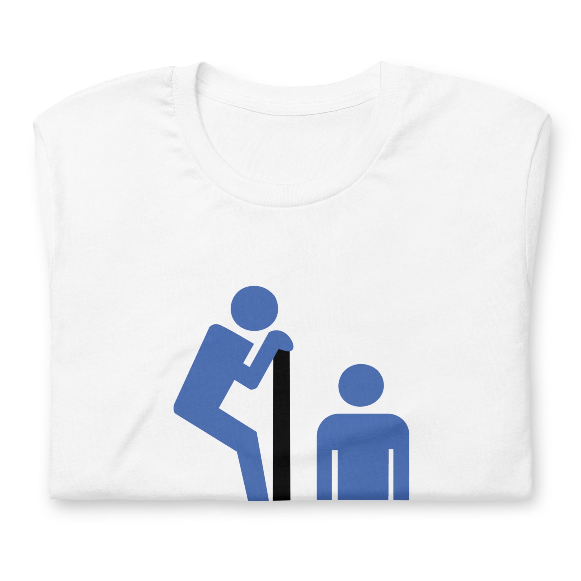 Gay Cruisin' T-Shirt white Folded - BackRoom Gear - your LGBTQI Gay Kink Apparel Store