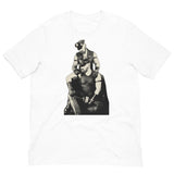 Leather Daddies Shirt-White flat-backroomgear - your LGBTQI Gay Kink Apparel Store