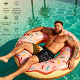 Bear Pride Swim Trunks | Recycled Fabric Forest Bear Shorts (2XS–6XL)