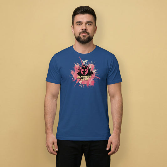 BackRoom Gear Splat Logo T-Shirt – LGBTQ+ Brand Pride Tee