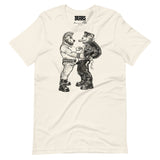 Bears of Backroom Leather & Punk Bear Tee – front view, vintage white unisex t-shirt