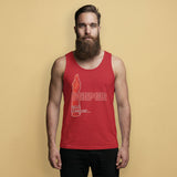 Deeper and Deeper Tank Top – Gay Fisting Kink Pride Top