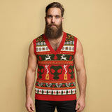 Backroom Gear Ugly Christmas Sweater Vest