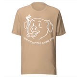 Happy Little Cigar Pig Shirt – Funny Gay Leather Bar Graphic Tee