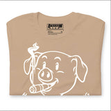 Happy Little Cigar Pig Shirt – Funny Gay Leather Bar Graphic Tee