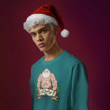 Kinky Santa Clause Christmas Long Sleeve Tee Funny Holiday Sweatshirt