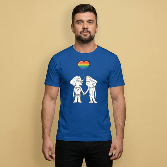 Leather Lovers Pride T-Shirt – Gay Leather Flag Tee