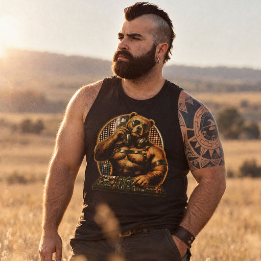 Beat Bear Muscle Shirt