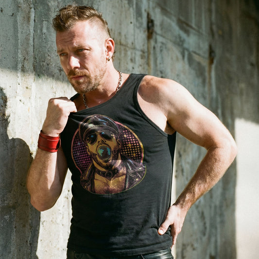 Disco Daddy Muscle Shirt | Gay Club & Leather Pride Shirt