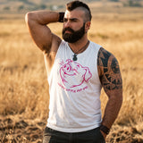 Happy Little Pit Pig Muscle Tank