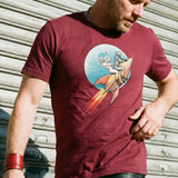 Space Cadet Rocket Ride Tee – Intergalactic Kink Gay Shirt